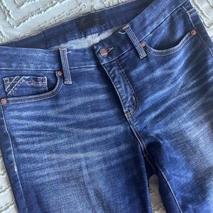 Buckle Black Straight Leg Jeans